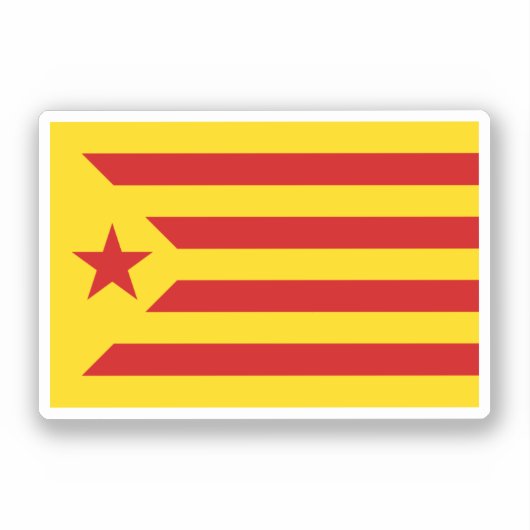 Sticker Estelada (version rouge) (Recto)