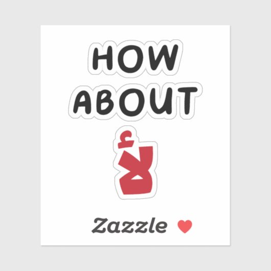 Sticker Et non en arabe, Citations amusantes en arabe (Feuille)