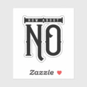 Sticker Et Pas De Typographie (Feuille)