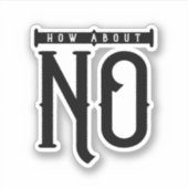 Sticker Et Pas De Typographie (Devant)