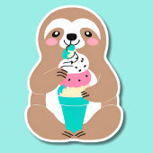 Sticker Etanche Chillin' Sloth