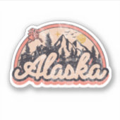 Sticker État d'Alaska (Devant)