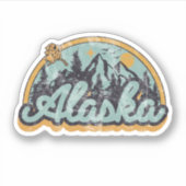 Sticker État d'Alaska (Devant)