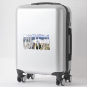 Sticker État de Californie (Sur valise)
