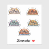 Sticker État de l'Alabama (Feuille)