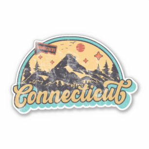 Sticker État du Connecticut