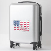 Sticker État du Texas (Sur valise)