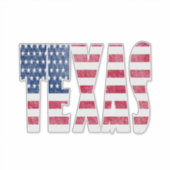 Sticker État du Texas (Devant)