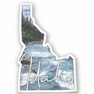 Sticker État extérieur de l'Idaho