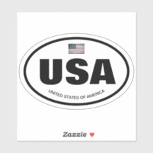 États-Unis code de pays Drapeau américain oval vin
