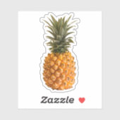 Sticker Été moderne joli girly tropicale ananas (Feuille)