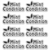 Sticker Éteinte de la condition de la menthe (Devant)