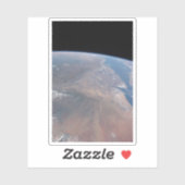 Sticker Éthiopie Et Partie De La Mer Rouge (Feuille)