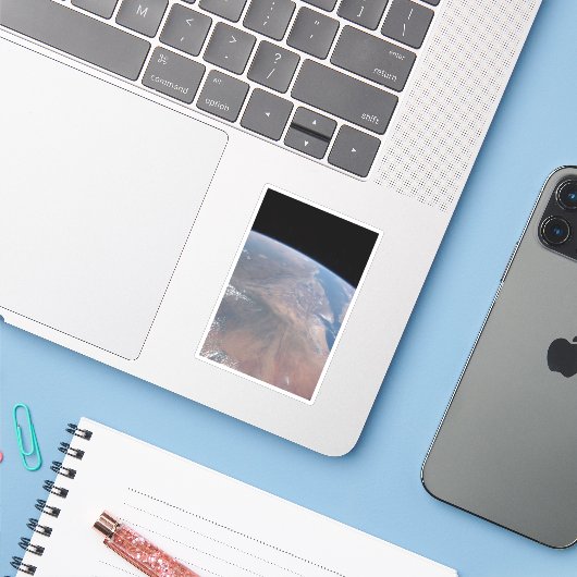 Sticker Éthiopie Et Partie De La Mer Rouge (Ordinateur portable avec iPhone)