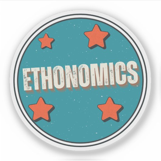 Sticker Éthonomie (Devant)