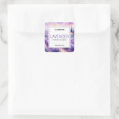 Sticker Étiquette à bougie parfumée Lavender (Sac)