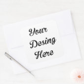 Sticker Étiquette à bougie personnalisée (Enveloppe)