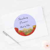 Sticker Étiquette à canne sur mesure pour fraises (Enveloppe)