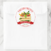 Sticker Étiquette aux fruits frais (Sac)