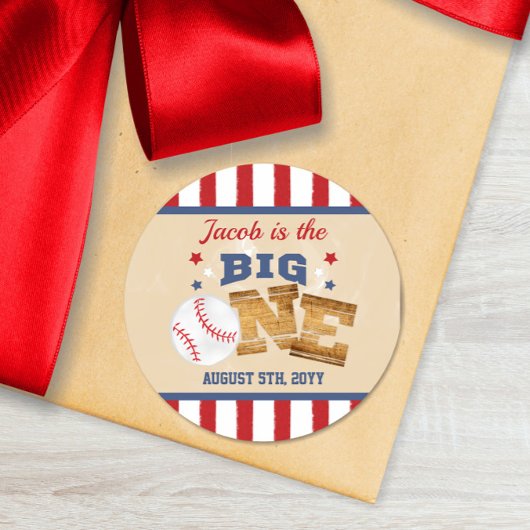 Sticker Étiquette Big One Baseball 1er Anniversair