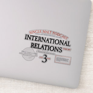 Sticker "Étiquette blanc" transparent