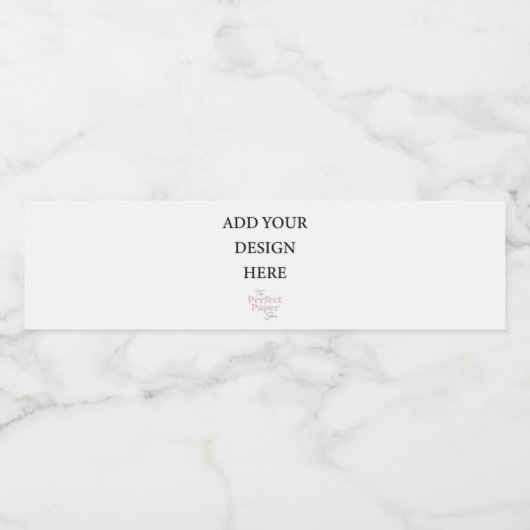 Sticker étiquette bouteille d'eau (Étiquettes simples)