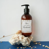 Sticker Étiquette de chandelle en marbre et or