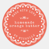 Sticker Étiquette De Conduite Amoureuse (Devant)