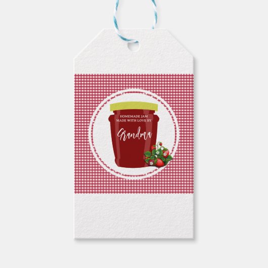 Sticker Étiquette de confiture maison modifiable (Devant)