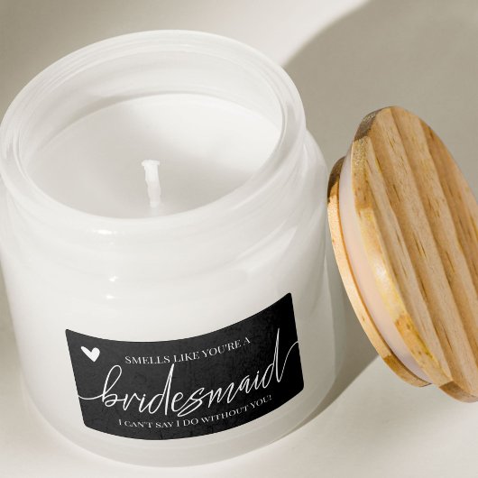 Sticker Étiquette de la bougie de la proposition d