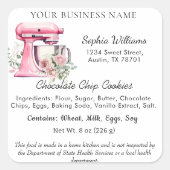 Sticker étiquette de la loi du chalet du Texas (Devant)