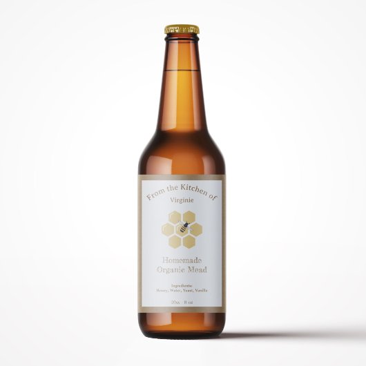 Sticker Étiquette de miel ou de bouteille de viand