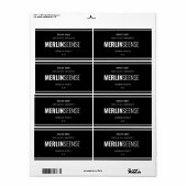 Sticker Étiquette de produit de savon naturel pers (Feuille entière)