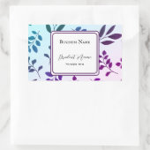 Sticker Étiquette de produit Rectangle (Sac)