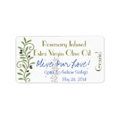 Sticker Étiquette d'huile d'olive (Devant)