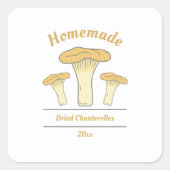 Sticker Étiquette en conserve ou séché à la maison (Devant)