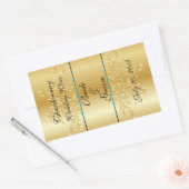 Sticker Étiquette Gold sur Mariage Gold (Enveloppe)