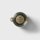 Sticker Étiquette Jar Lid