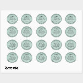 Sticker Étiquette Kraft (Feuille)