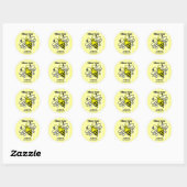 Sticker Étiquette miel (Feuille)