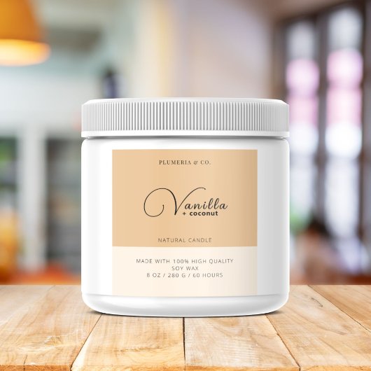 Sticker Étiquette minimaliste