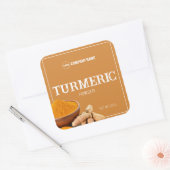 Sticker Étiquette personnalisé aux épices de Turme (Enveloppe)