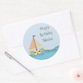 Sticker Étiquette personnalisé pour fête d'anniver (Enveloppe)