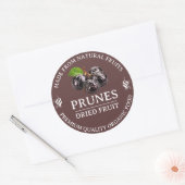 Sticker Étiquette personnalisé Prunes séché Fruit (Enveloppe)