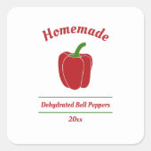 Sticker Étiquette pour cloches déshydratées modifi (Devant)