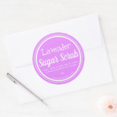 Sticker Étiquette Pour Lavender Frappe De Sucre Fa (Enveloppe)