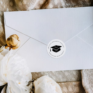 Sticker Étiquette pour sceau de l'année de graduat