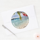 Sticker Étiquette Tropical Tidings (Enveloppe)