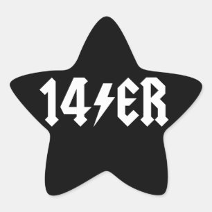 Sticker Étoile 14er