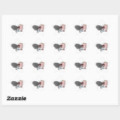 STICKER ÉTOILE 3D (Feuille)